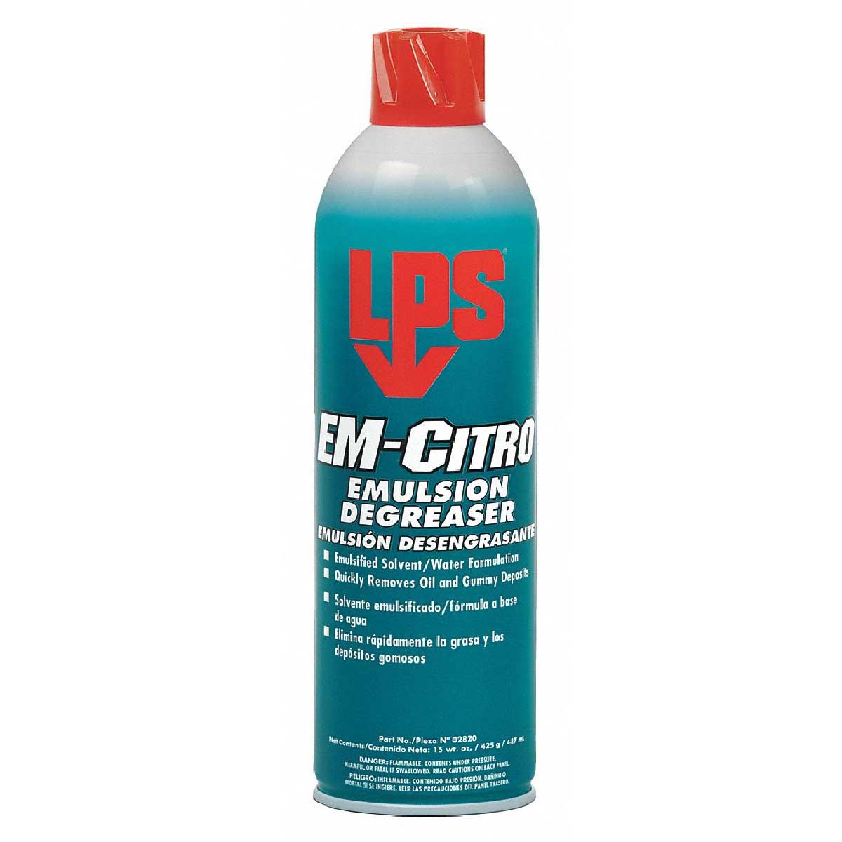 LPS 02820 EM-CITRO Emulsion Degreaser 15oz